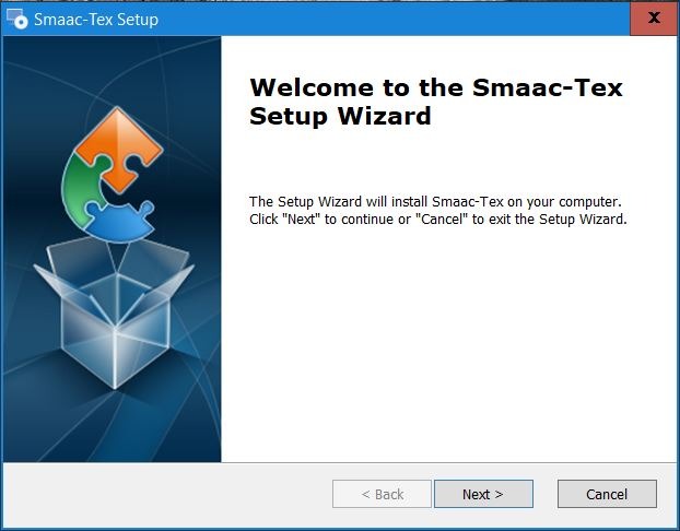 Smaac Tex ERP Installation Setup
